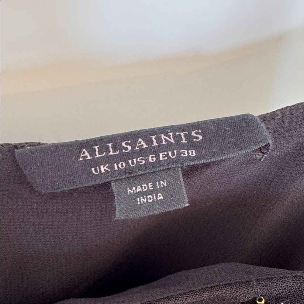 ALL SAINTS Abella Selene Dress size 6 - Picture 11 of 16